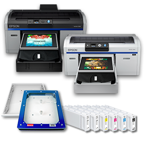 Epson SureColor F2100 and F2000 Direct-to-Garment Ink & Supplies