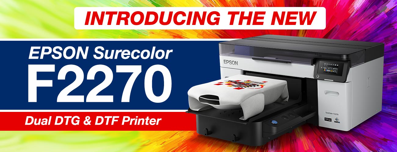 Epson SureColor F2270 DTG / DTF Printer, Inks, & Accessories — Page 2
