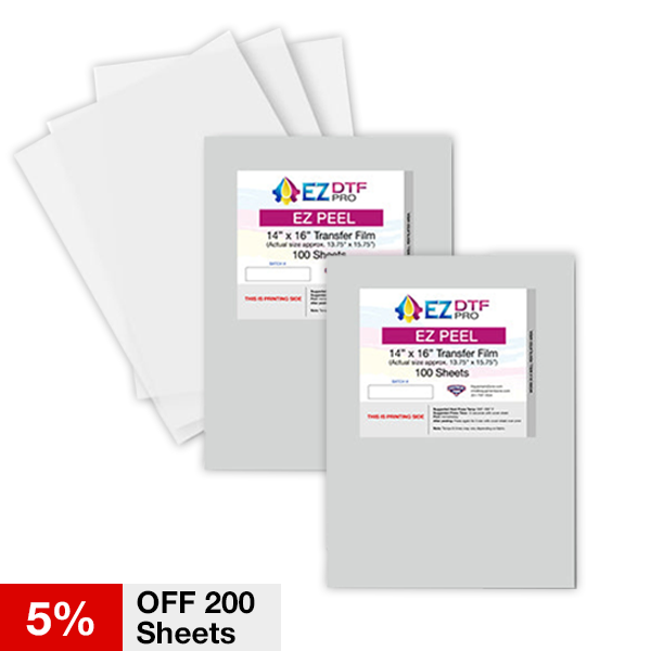 EZ DTF PRO 14X16 EZ PEEL FILM