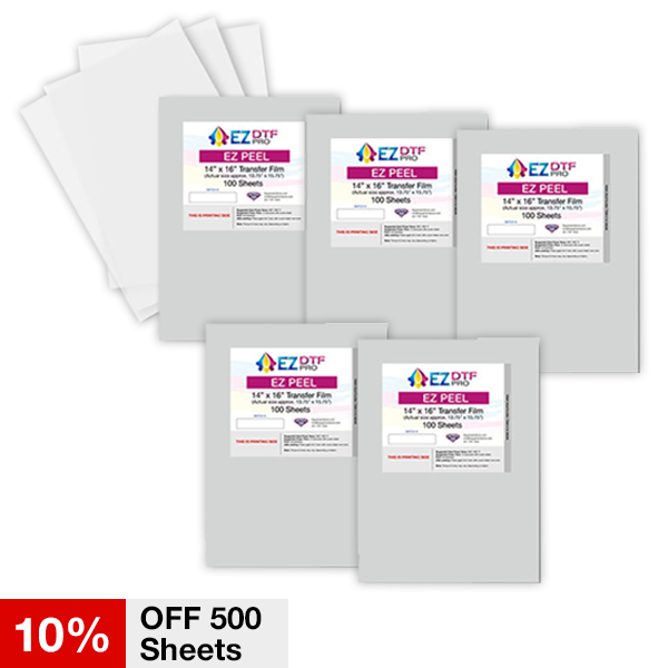 EZ DTF PRO 14X16 EZ PEEL FILM