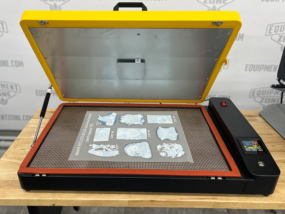 The EZ-CURE MAX Direct To Film Sheet Dryer