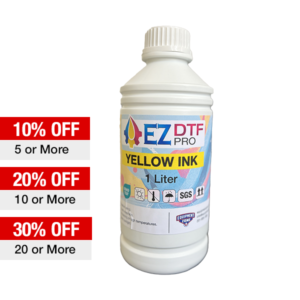 EZ DTF PRO Yellow Ink 1 Liter (1000 ml)