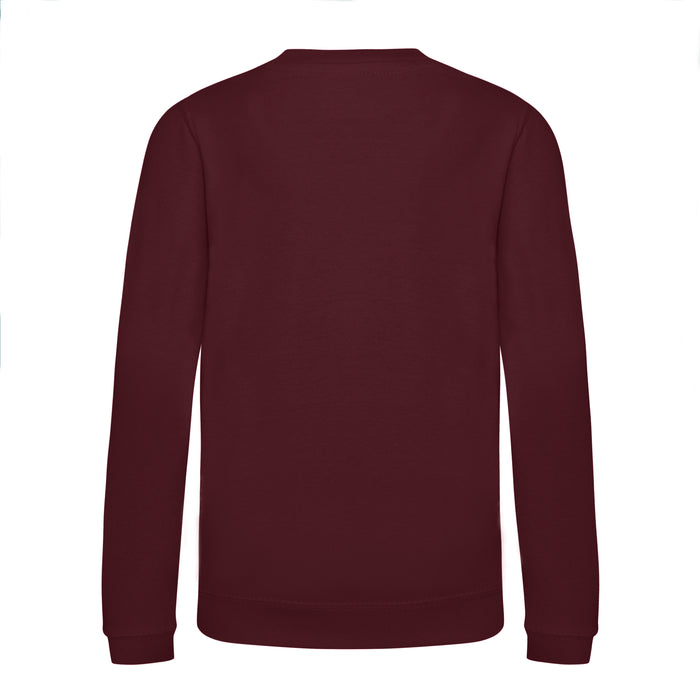 Youth Crew Neck Sweater - Burgandy