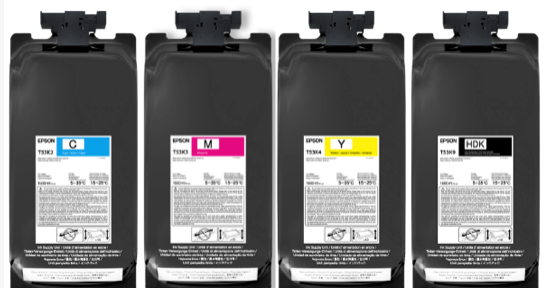 Epson UltraChrome DS Initial Ink Pack C, M, Y, K for SureColor F6470, F6470H.  Item T53KM20