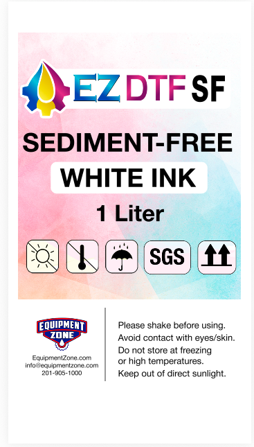 EZ DTF SF SEDIMENT-FREE White Ink - 1 Liter