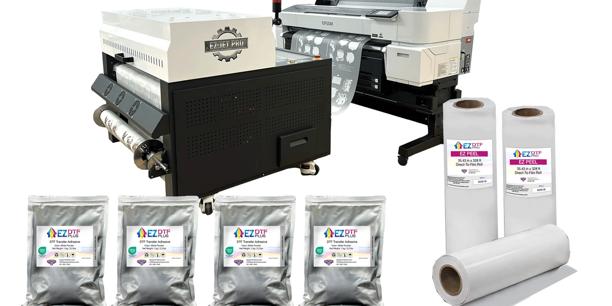 Epson SureColor G6070 DTF Printer & EZ-JET PRO Shaker Package