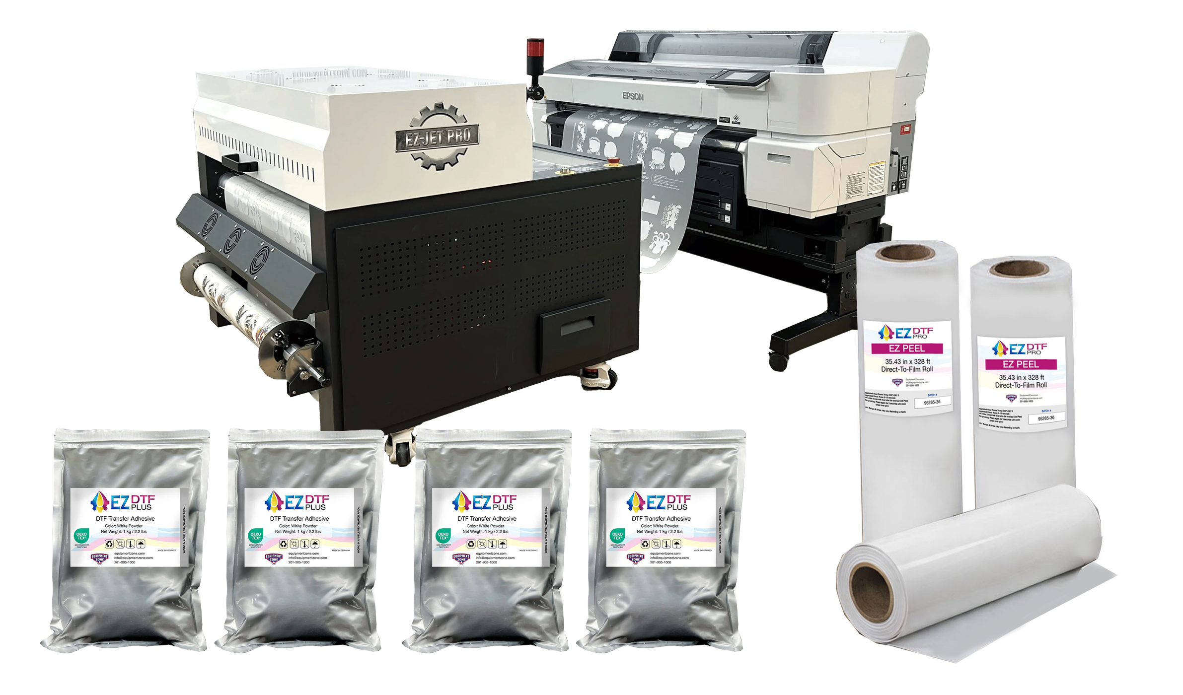 Epson SureColor G6070 DTF Printer & EZ-JET PRO Shaker Package ...