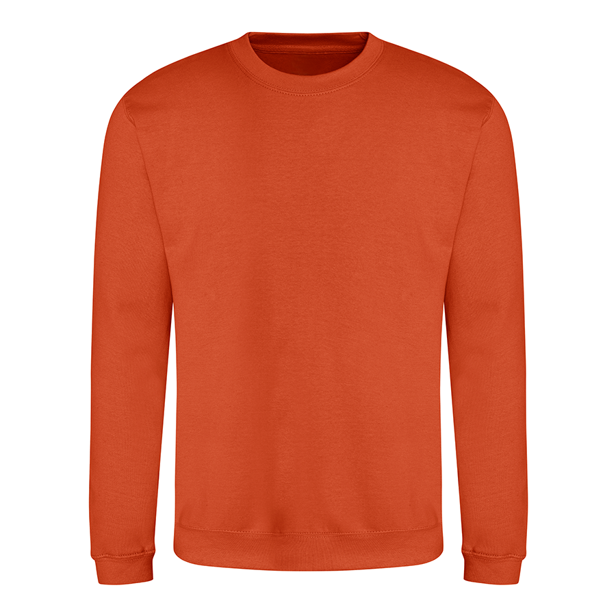 Burnt orange crew neck sweater hotsell
