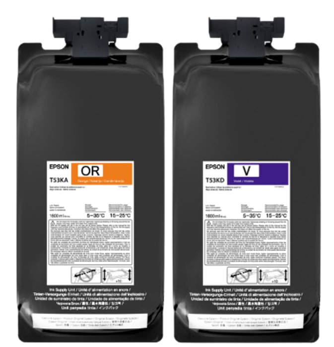Epson Orange and Violet  Ink Pack for SureColor F6470H