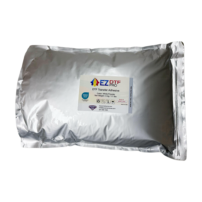 EZ DTF PRO White Direct To Film Adhesive Powder. 5 kg / 11 lbs. Made i ...