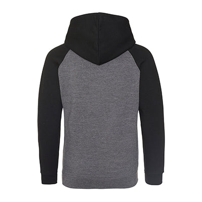 Baseball Hoodie - Charcoal / Jet Black - Equipment Zone Online Store
