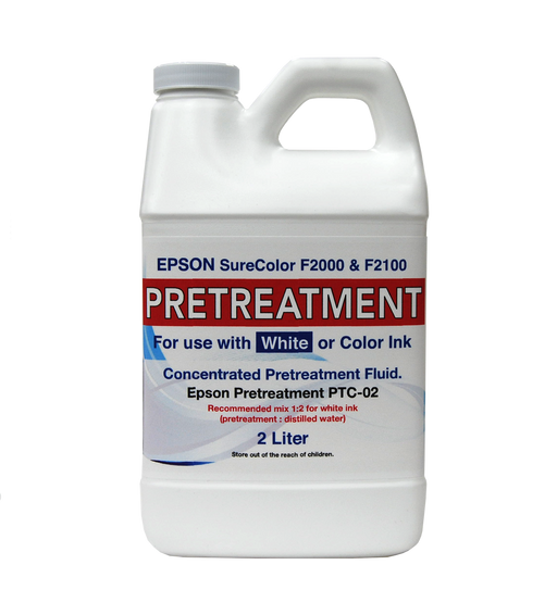 2 Liter Concentrate Epson F2000 and F2100 Garment Pretreatment - Equipment Zone Online Store