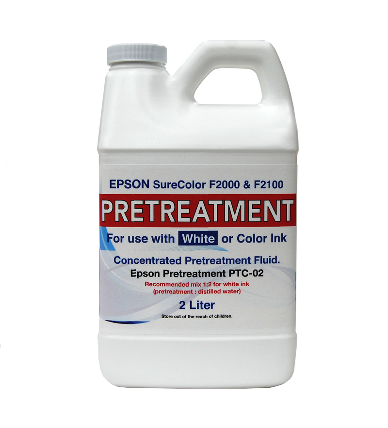 2 Liter Concentrate Epson F2000 and F2100 Garment Pretreatment - Equipment Zone Online Store