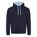 Varsity Contrast Hoodie - French Navy / Sky Blue - Equipment Zone Online Store