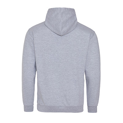 Varsity Contrast Hoodie - Heather Grey / Fire Red - Equipment Zone Online Store