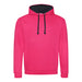 Varsity Contrast Hoodie - Hot Pink / French Navy - Equipment Zone Online Store