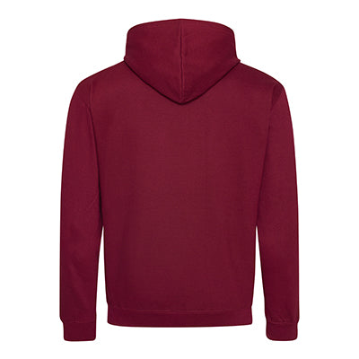 Varsity Contrast Hoodie - Burgundy / Charcoal - Equipment Zone Online Store