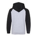 Baseball Hoodie - Heather Grey / Jet Black - Equipment Zone Online Store