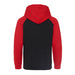 Baseball Hoodie - Jet Black / Fire Red - Equipment Zone Online Store