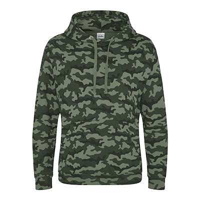 Camo Hoodie - Green Camo - Equipment Zone Online Store