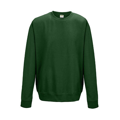 College Crew Neck Sweatshirt - Bottle Green - Equipment Zone Online Store