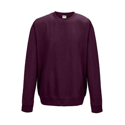 College Crew Neck Sweatshirt - Burgundy - Equipment Zone Online Store