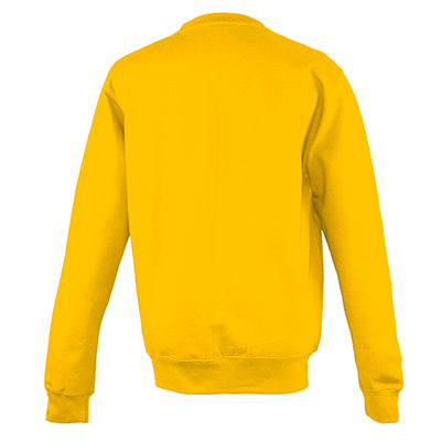 College Crew Neck Sweatshirt - Gold - Equipment Zone Online Store