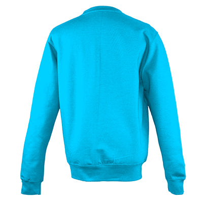 College Crew Neck Sweatshirt - Hawaiian Blue - Equipment Zone Online Store