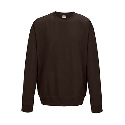 College Crew Neck Sweatshirt - Hot Chocolate - Equipment Zone Online Store