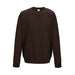 College Crew Neck Sweatshirt - Hot Chocolate - Equipment Zone Online Store