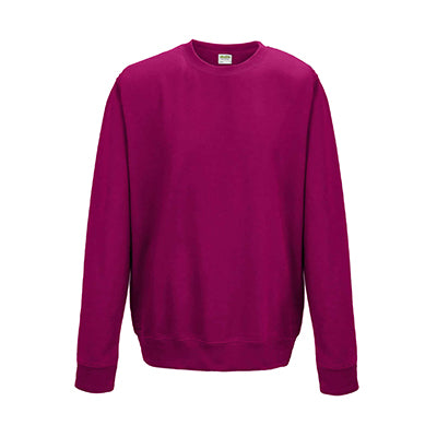 College Crew Neck Sweatshirt - Hot Pink - Equipment Zone Online Store