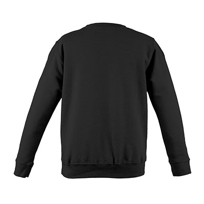 College Crew Neck Sweatshirt - Jet Black - Equipment Zone Online Store