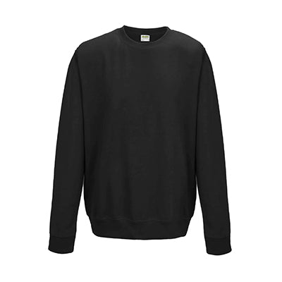 College Crew Neck Sweatshirt - Jet Black - Equipment Zone Online Store