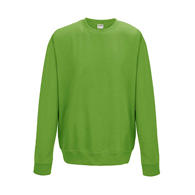 College Crew Neck Sweatshirt - Lime Green - Equipment Zone Online Store