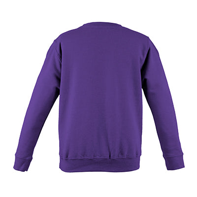 College Crew Neck Sweatshirt - Purple - Equipment Zone Online Store