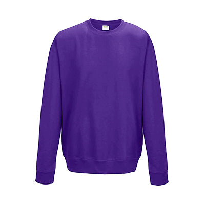 College Crew Neck Sweatshirt - Purple - Equipment Zone Online Store