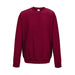 College Crew Neck Sweatshirt - Red Hot Chilli - Equipment Zone Online Store