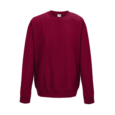 College Crew Neck Sweatshirt - Red Hot Chilli - Equipment Zone Online Store
