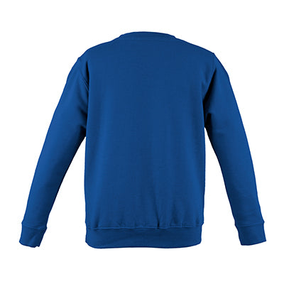 College Crew Neck Sweatshirt - Royal Blue - Equipment Zone Online Store