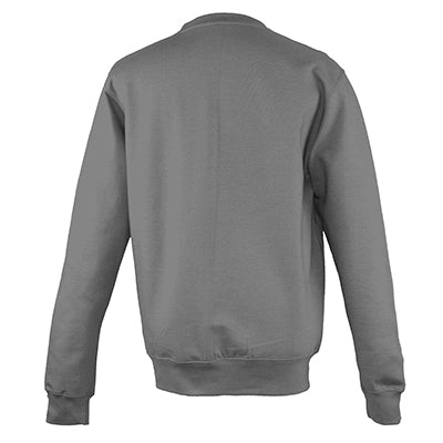 College Crew Neck Sweatshirt - Steel Grey - Equipment Zone Online Store