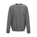 College Crew Neck Sweatshirt - Steel Grey - Equipment Zone Online Store