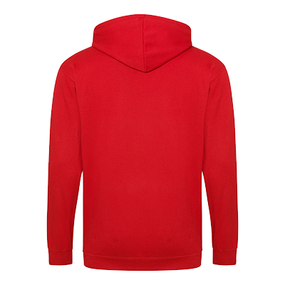 Zippered Hoodie - Fire Red - Equipment Zone Online Store