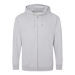 Zippered Hoodie - Heather Grey - Equipment Zone Online Store
