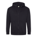 Zippered Hoodie - Jet Black - Equipment Zone Online Store