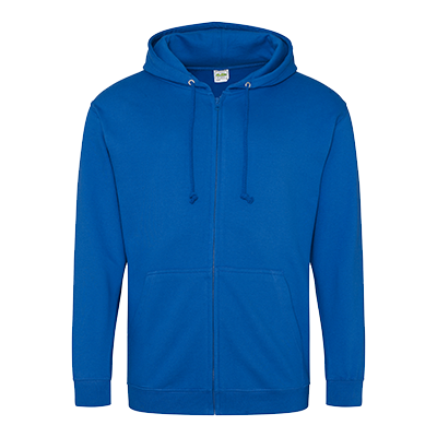 Zippered Hoodie - Royal Blue - Equipment Zone Online Store