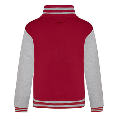 Youth Letterman - Fire Red/Heather Grey - Equipment Zone Online Store