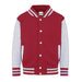 Youth Letterman - Fire Red/Heather Grey - Equipment Zone Online Store