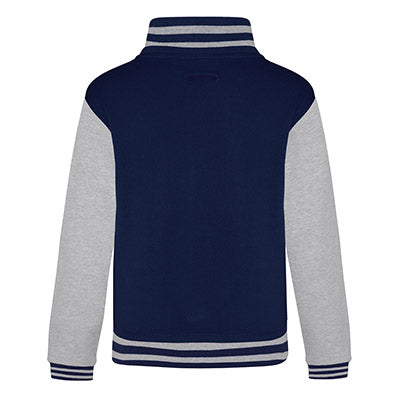 Youth Letterman - Oxford Navy/Heather Grey - Equipment Zone Online Store