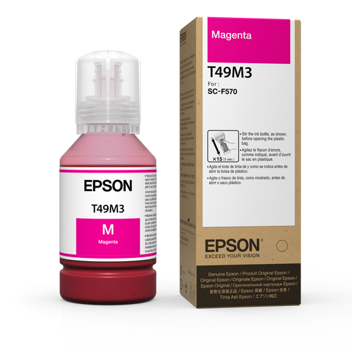 Magenta Epson Dye-Sublimation Ink for F570 printer - 142mL - Equipment Zone Online Store