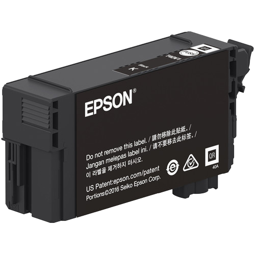 Epson T40W, 80ml Black Ink Cartridge, High Capacity - Equipment Zone Online Store